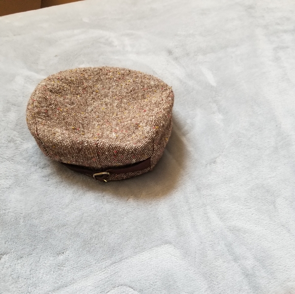 Gentlemens Wool Cap Brown - Picture 3 of 3